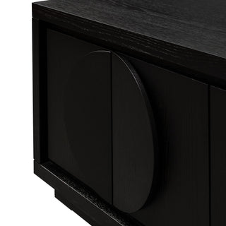 Connor TV Unit Black Red