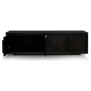 Nina TV Unit Black Red